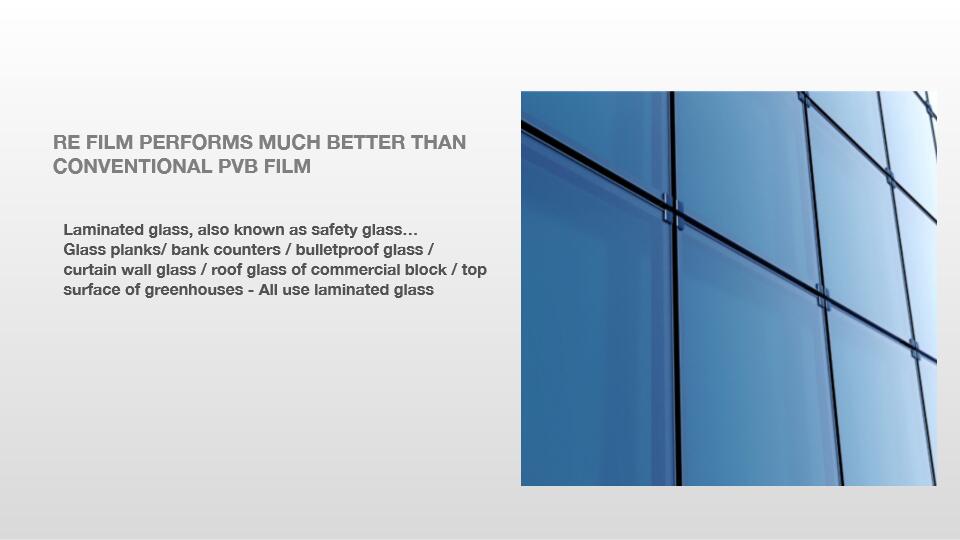 Heat Block Rare Earth PVB Film for Laminated Glass